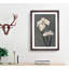 White Iris Flower by Kazumasa Ogawa - Picture Frame Art Prints-55612528-55612530