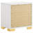 Jeremiah White 2-Drawer Nightstand