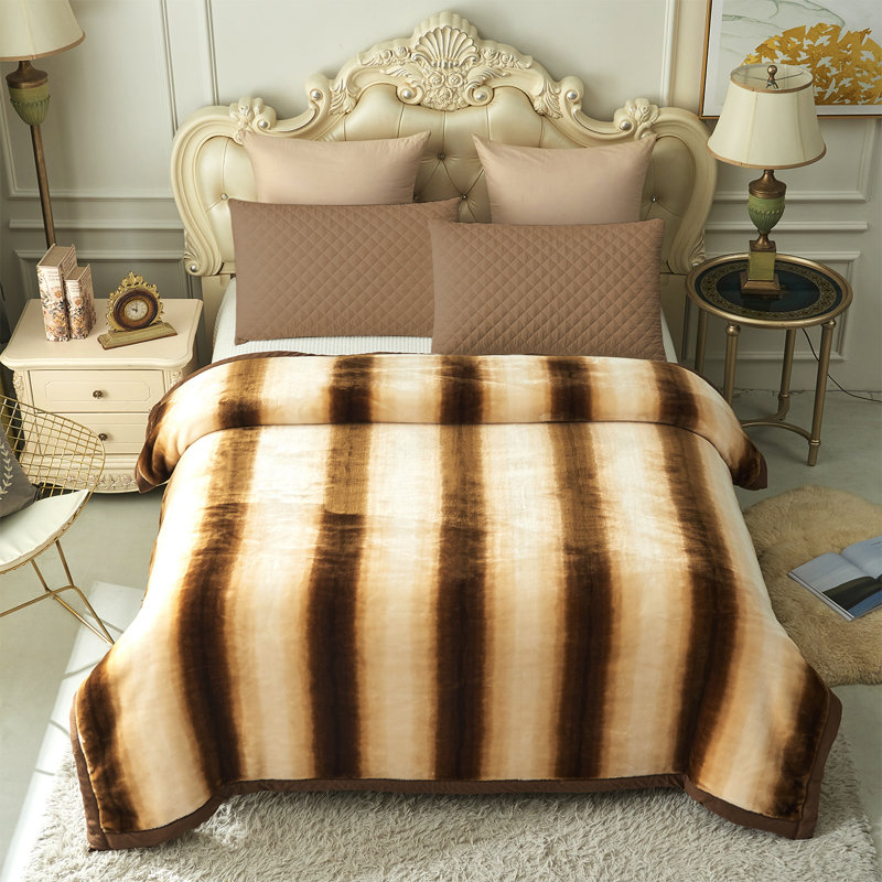 Hand Woven Blanket, Brown