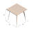 Cephei Metal Top Dining Table-23352480