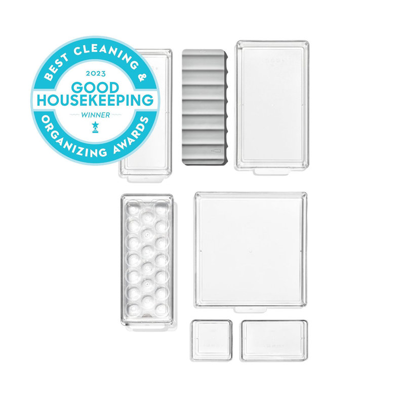 OXO Good Grips 8-Piece Refrigerator Organization Set