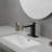 Waterfall-style Bathroom Sink Faucet with Pop-Up Drain and Supply Lines-120650288