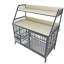Cage pour animaux polyvalente avec construction robuste et options de rangement pratiques-25465600