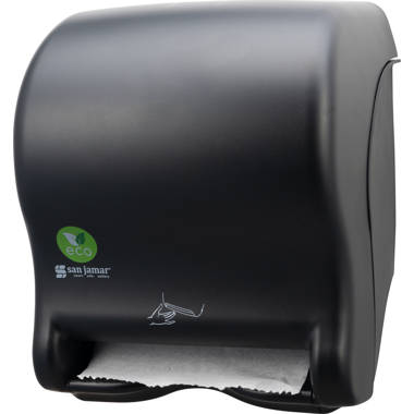 San Jamar Tear-N-Dry Eco Roll Towel Dispenser (Black) - Buy Online!