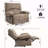 Oversized Manual Recliner Chair Sofa For Living Room-1810667316