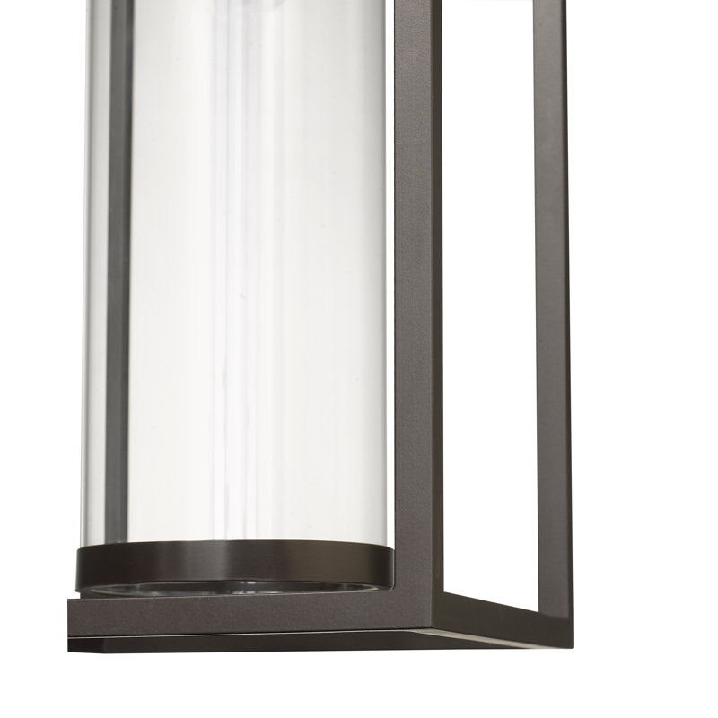 Belote Outdoor Hanging Lantern, Bronze/Brass
