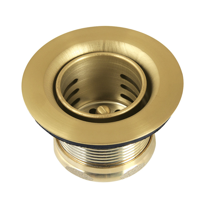 Crépine à panier Kingston en acier inoxydable Kingston Brass, Laiton brossé
