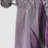 Purple Leaves Plum Precision II - Leaves Curtain - Blackout Floral Curtain - 1 Panels-108932838