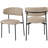 Lupita Upholstered Back Side Chair Dining Chair-89184576-89184570