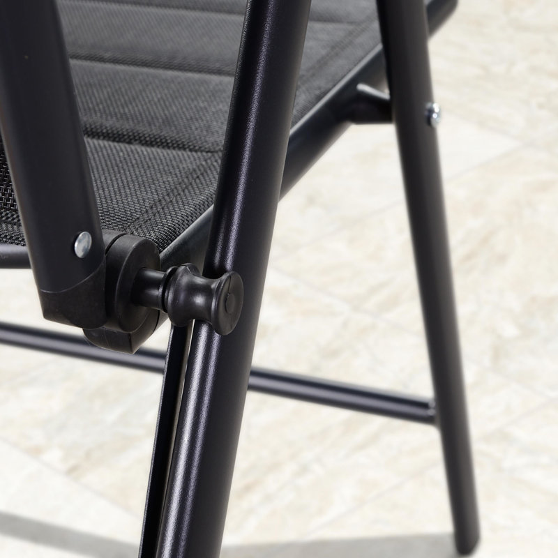 Fauteuil de salle à manger Battarbee, Noir