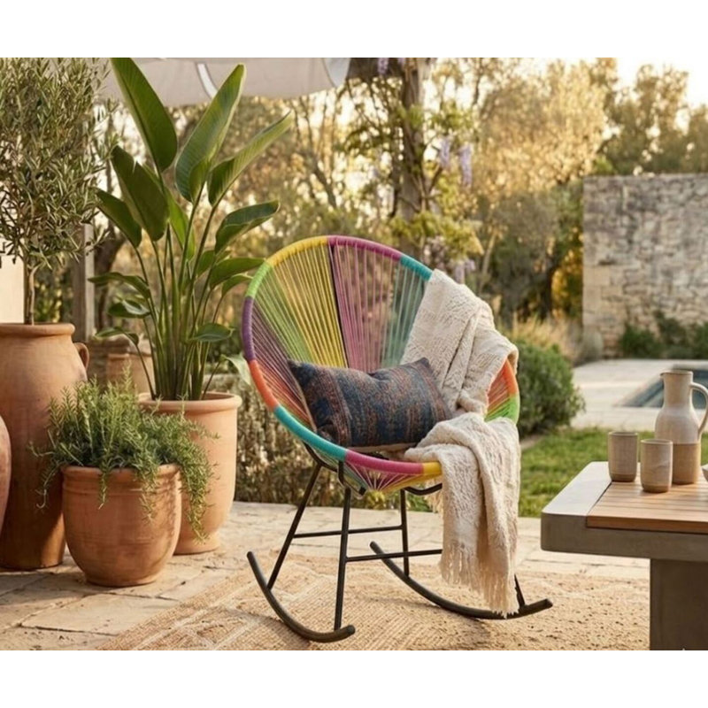 Bahia Wired Rocker Chair, Multicolor