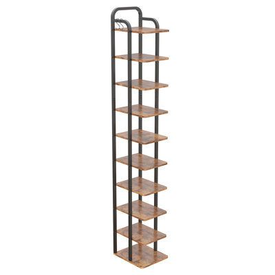 10 Pair Shoe Rack