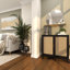 Miroir Falco avec tablettes-1148694327