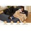 Canapé modulaire modulaire avec méridienne et tabouret rembourré mobile, canapé en forme de L moderne pour un confort de vie et de détente dans la chambre à coucher, aucun assemblage requis-1339696390