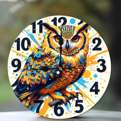 Elegant Spiral Clock