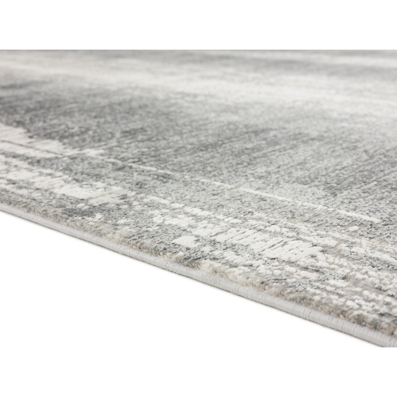 Tapis gris, Rectangle 5 pi 3 po x 7 pi 7 po