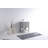 Wilner 24'' Single Bathroom Vanity with Ceramic Top-2039237141