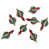 Vert / Rouge / Blanc est en rupture de stock