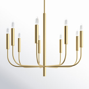 Tedder 9 - Light Dimmable Classic / Traditional Chandelier