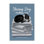«Sleepy Dog Towel Co.», adorable Boston Terrier, salle de bain sur toile tendue, impression