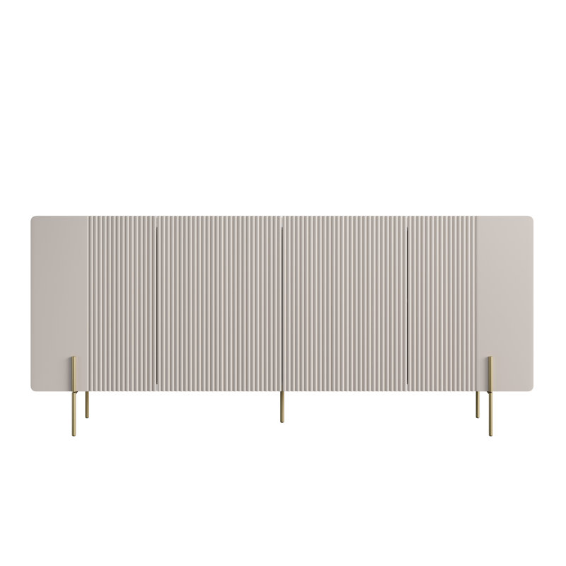 Oteri 200cm Sideboard, Cashmere/Gold