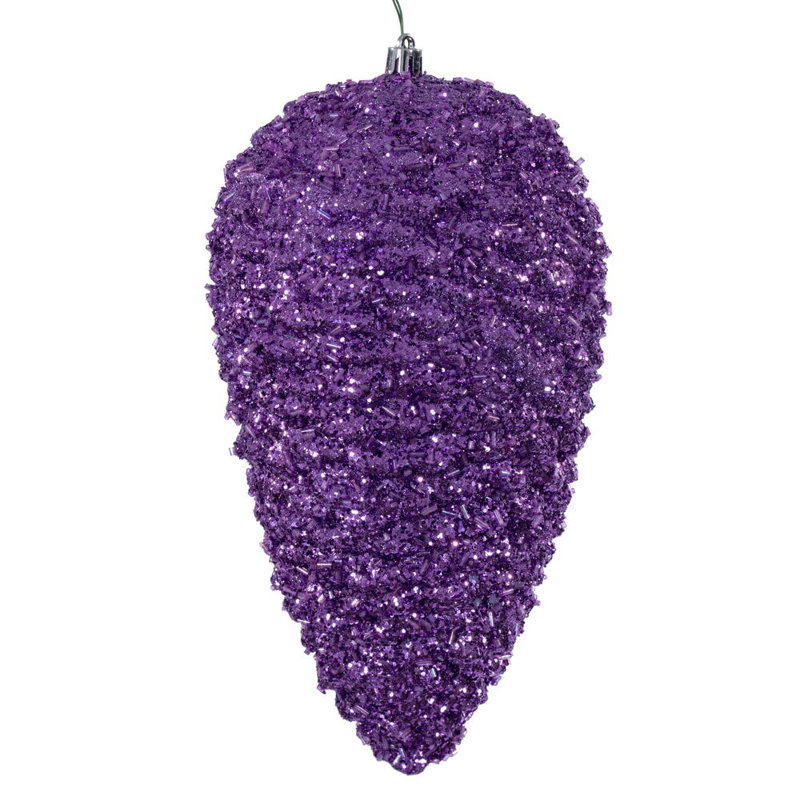 Pomme de pin 10 po Vickerman., Lavande
