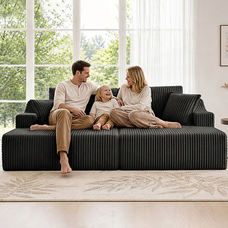 Oversized Double Chaise Lounge