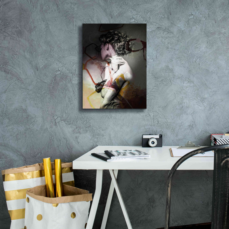 Wrought Studio ™ «Studio 1 Colors» par Design Fabrikken, estampe numérique sur toile, 40 po x 54 po