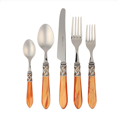 VIETRI Aladdin Stainless Steel Flatware Set