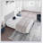 Light Gray Twin Bed