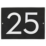 Floating 1-Line Wall Address Plaque