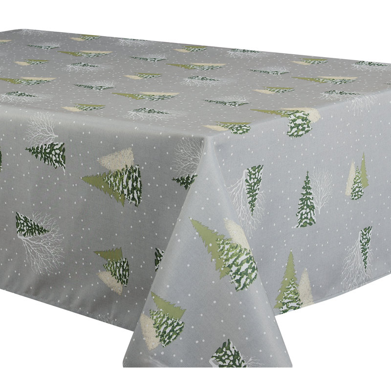 Nappe Snowy Christmas, Gris clair, L 78 po x l 58 po