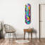 Peinture décorative en verre trempé