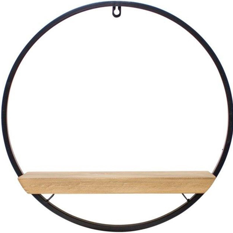 Sculpture dimensionnelle suspendue en métal brun 17 po x 6 po
