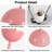Modern Flower Cute Small Dome Shade Table Lamp,nordic Minimalist Mushroom Lamp Retro Nightstand Bedside Lamp Desk Lamp-607543662