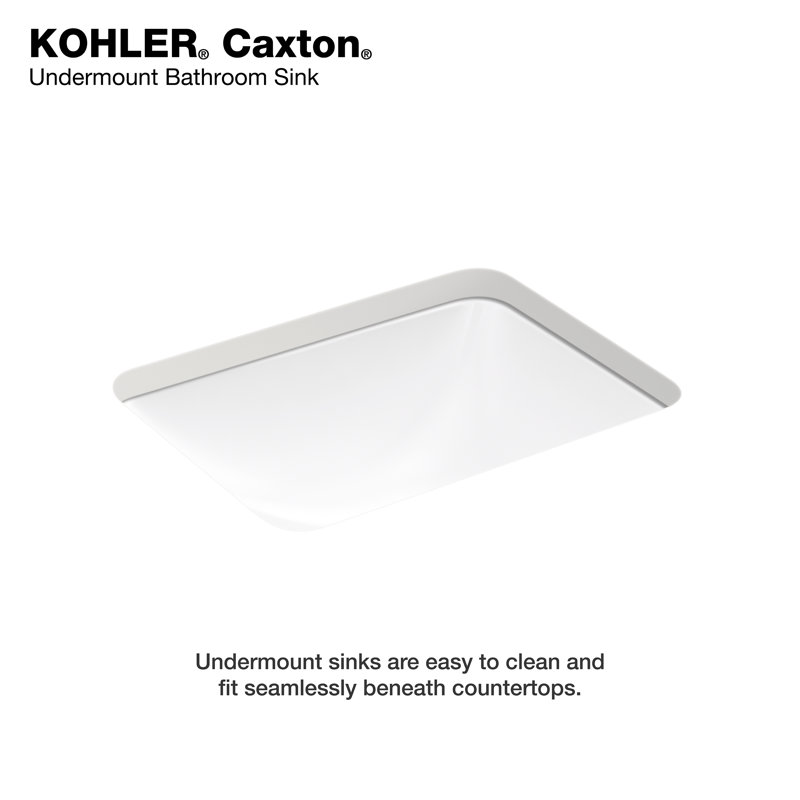 Caxton Rectangle Undermount Bathroom Sink