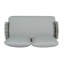 Causeuse et table en acier Mariano-1435046626