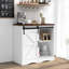 Buffet en bois manufacturé de 31,5 po de largeur Mekhiah-570751505