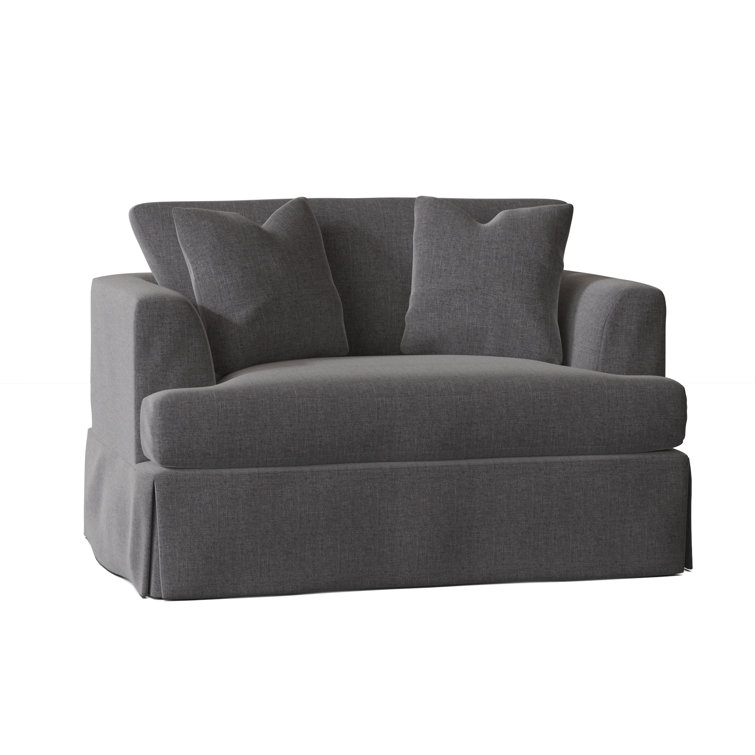 Lucia Slipcovered Chair and a Half