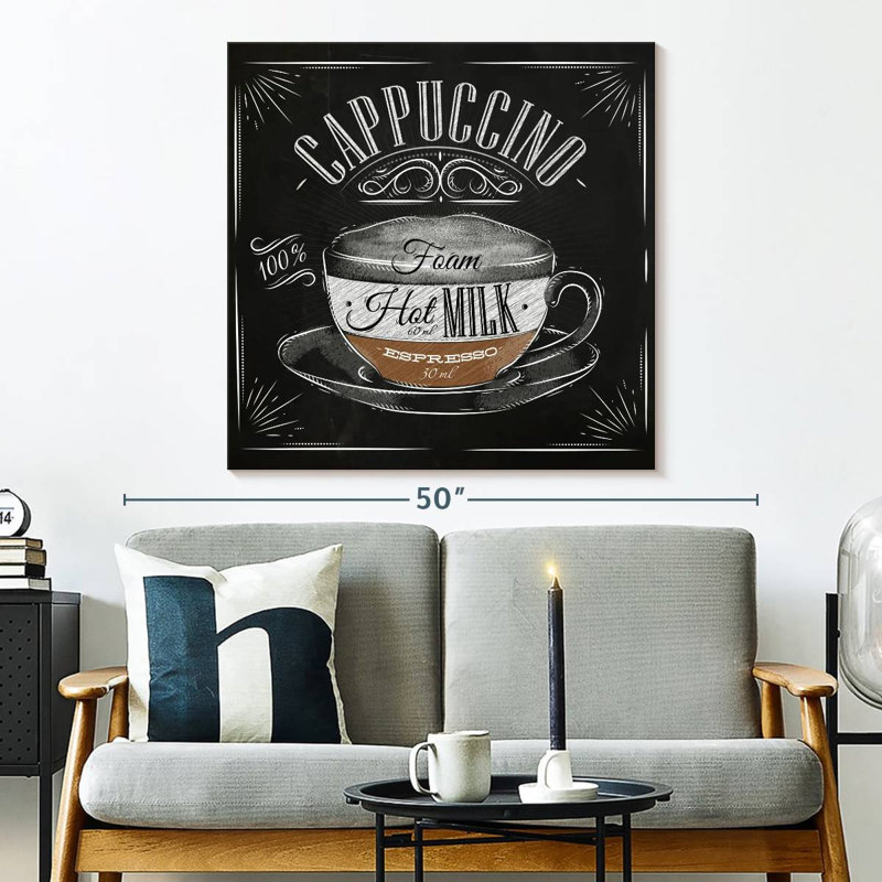 Affiche Yarlin Cappuccino, H 33 po x l 33 po
