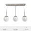 Luminaire suspendu linéaire à 3 lumières Hepburn-86178614