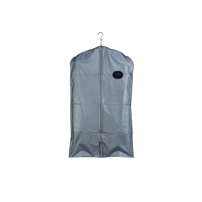 Sac à vêtements en vinyle, Argent