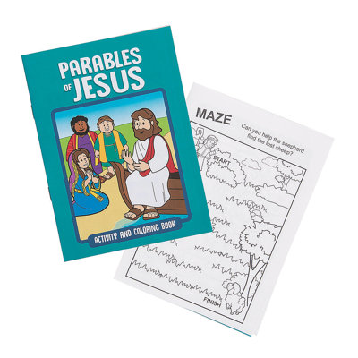 Keyport Parables Of Jesus Activity Books - Stationery - 24 Pieces