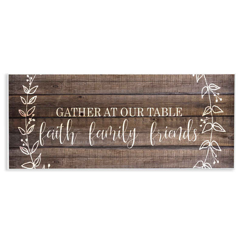 Faith Family Friends Quote