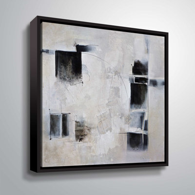 'Black and White and in Between' Print on Canvas