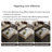 Luxury-lite rectangular marble coffee table-1136545800