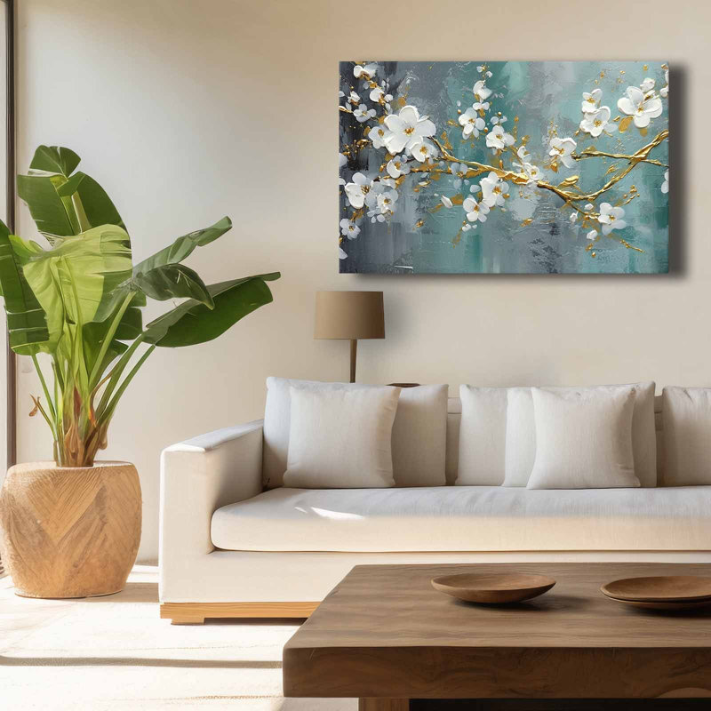 Peinture décorative sur toile