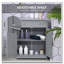 Armoire de rangement autoportante avec tiroirs