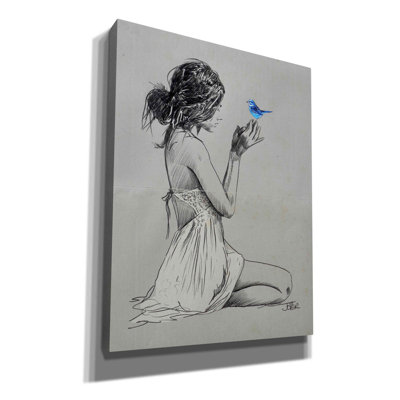 «Hope And Pray» par Loui Jover, toile, art mural
