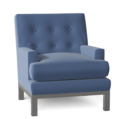 Fauteuil capitonné à coussins 34 po Downtown